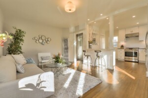 (10) LIVING ROOM TO KITCHEN AFTER