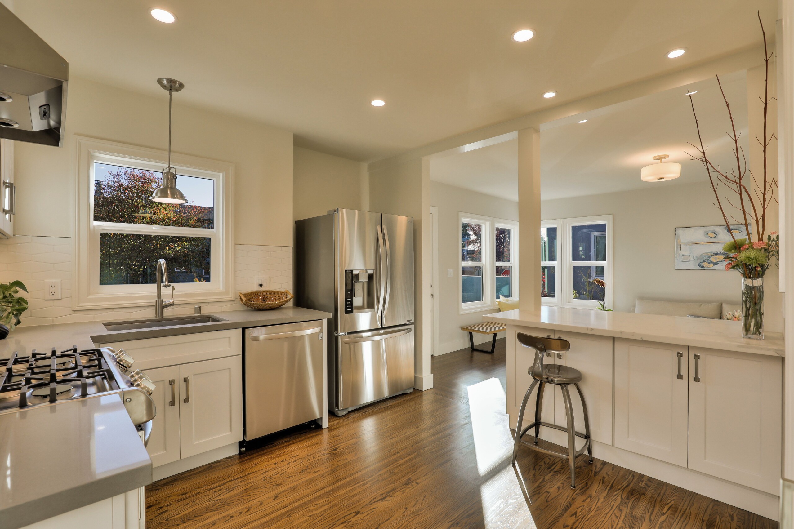 (14) KITCHEN LOOKING OUT AFTER